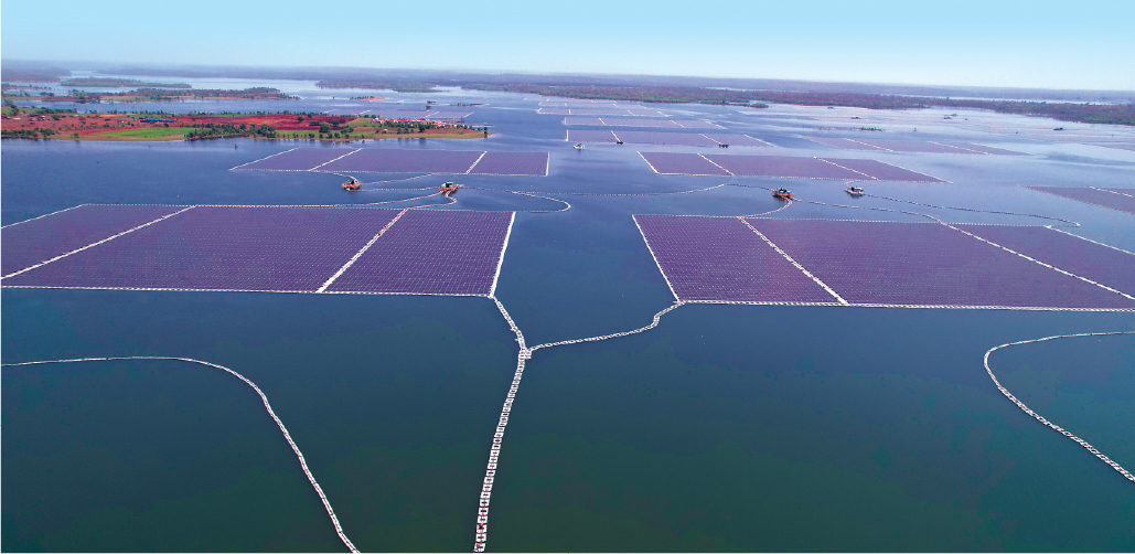 90 MW Floating Solar Project, Omkareshwar, Madhya Pradesh